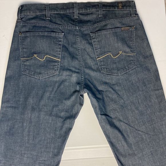 7 for all mankind standard jeans button fly - Picture 6 of 8